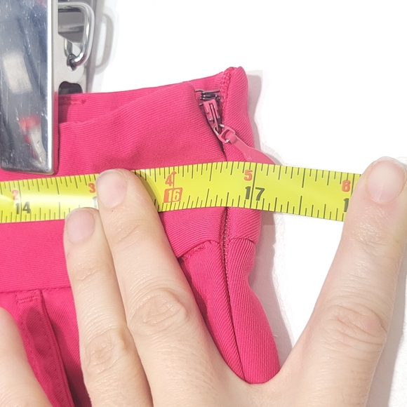 Puma Magenta Pink Mini Skort Golf Sporty Casual Pockets Activewear Size 10 - Picture 14 of 14